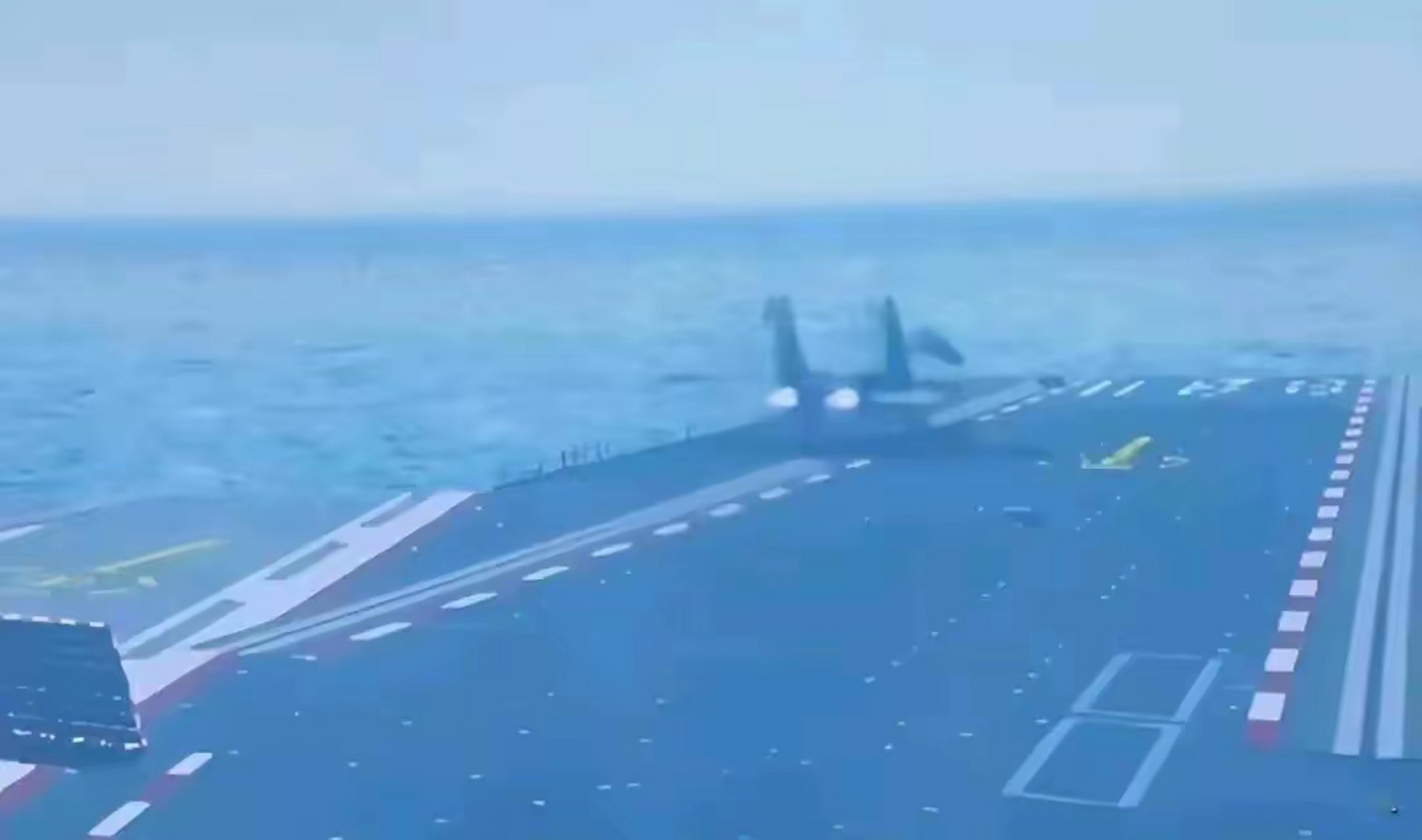 福建艦首次彈射殲-15，揭示中國(guó)海軍邁向新時(shí)代的里程碑事件，福建艦首次彈射殲-15，中國(guó)海軍新時(shí)代的里程碑事件