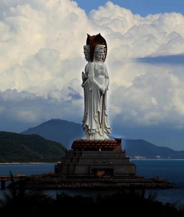 南海觀音，神秘與莊嚴(yán)的海洋圣地，南海觀音，神秘莊嚴(yán)的海洋圣地