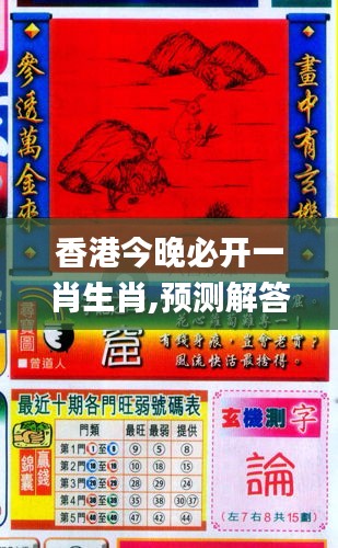 香港和彩王中王精準(zhǔn)一肖，揭秘彩票預(yù)測之謎，揭秘彩票預(yù)測之謎，香港和彩王中王精準(zhǔn)預(yù)測一肖技巧